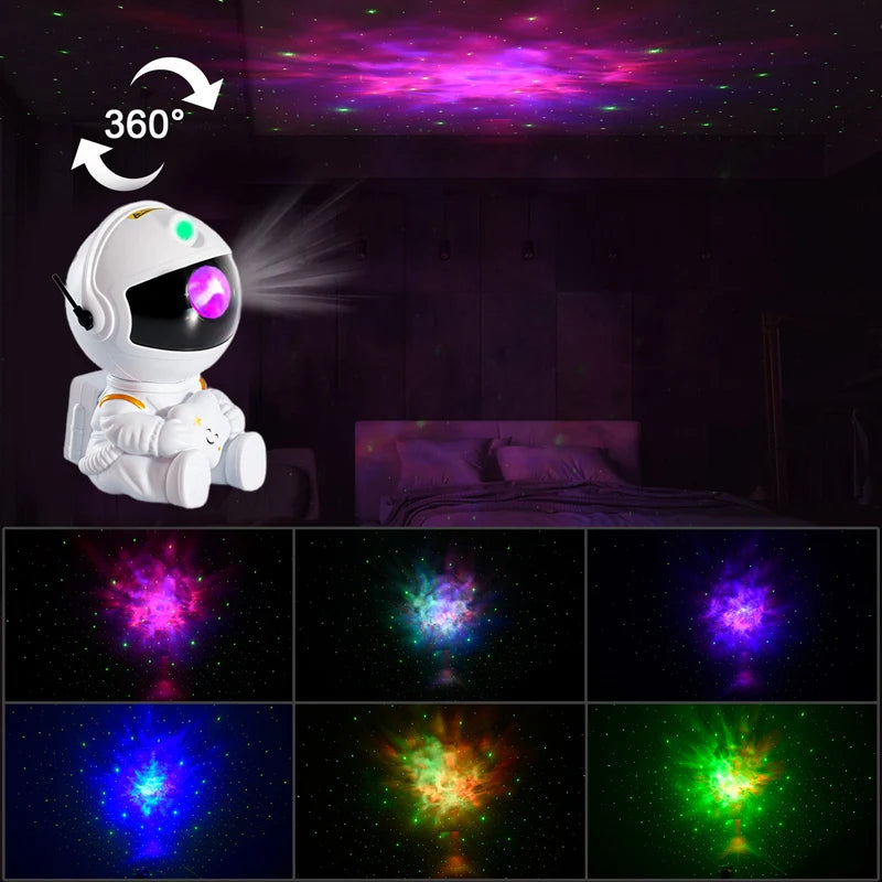 Galaxy LED Astronaut Projector